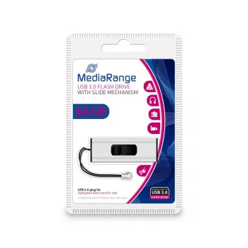 USB-Stick MediaRange 64 GB USB Typ-A 3.2 Gen 1 MR917