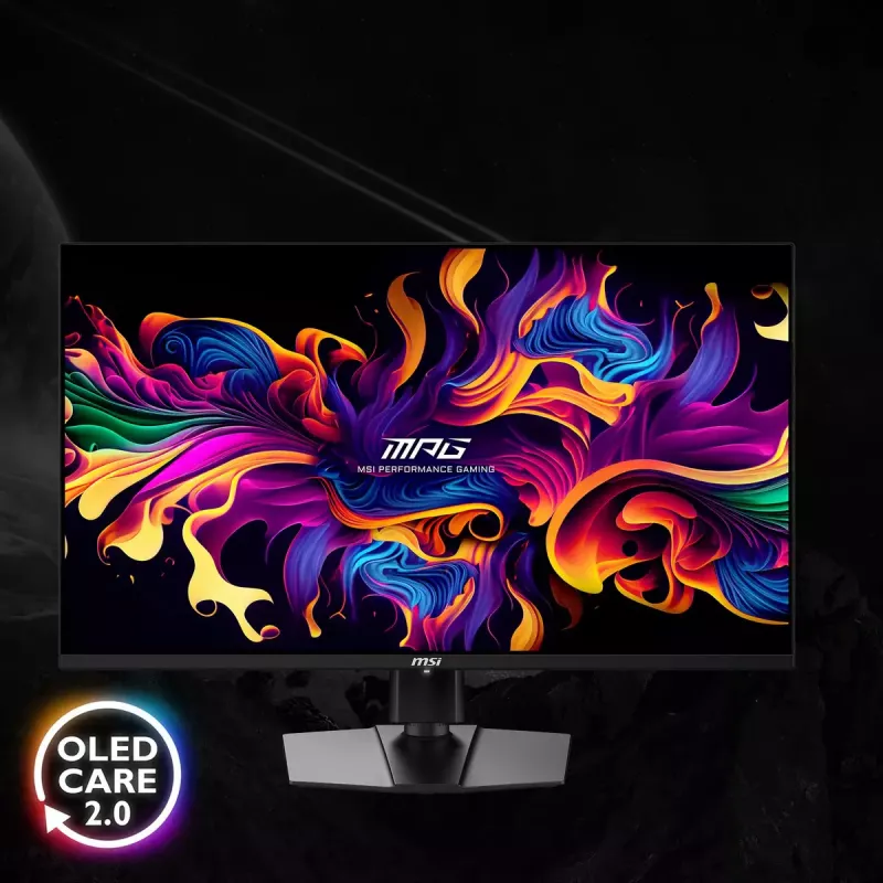 MSI MPG 321URXDE QD-OLED Computer Monitor 80 cm (31,5 Zoll) 3840 x 2160 Pixel 4K Ultra HD Schwarz