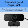 HP 435 FHD Webcam, 2 MP, 1920 x 1080 Pixel, Full HD, 30 fps, UVC 1.1, Auto