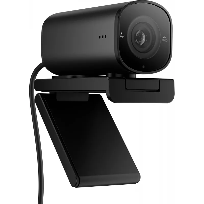 HP 965 4K Streaming Webcam, 8 MP, 3840 x 2160 Pixel, Full HD, 60 fps, 1280x720@30fps, 1280x720@60fps, 1920x1080@30fps, 1920x1080@60fps, 3840x2160@30fps, USB