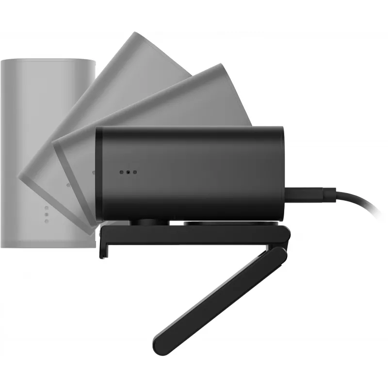 HP 965 4K Streaming Webcam, 8 MP, 3840 x 2160 Pixel, Full HD, 60 fps, 1280x720@30fps, 1280x720@60fps, 1920x1080@30fps, 1920x1080@60fps, 3840x2160@30fps, USB