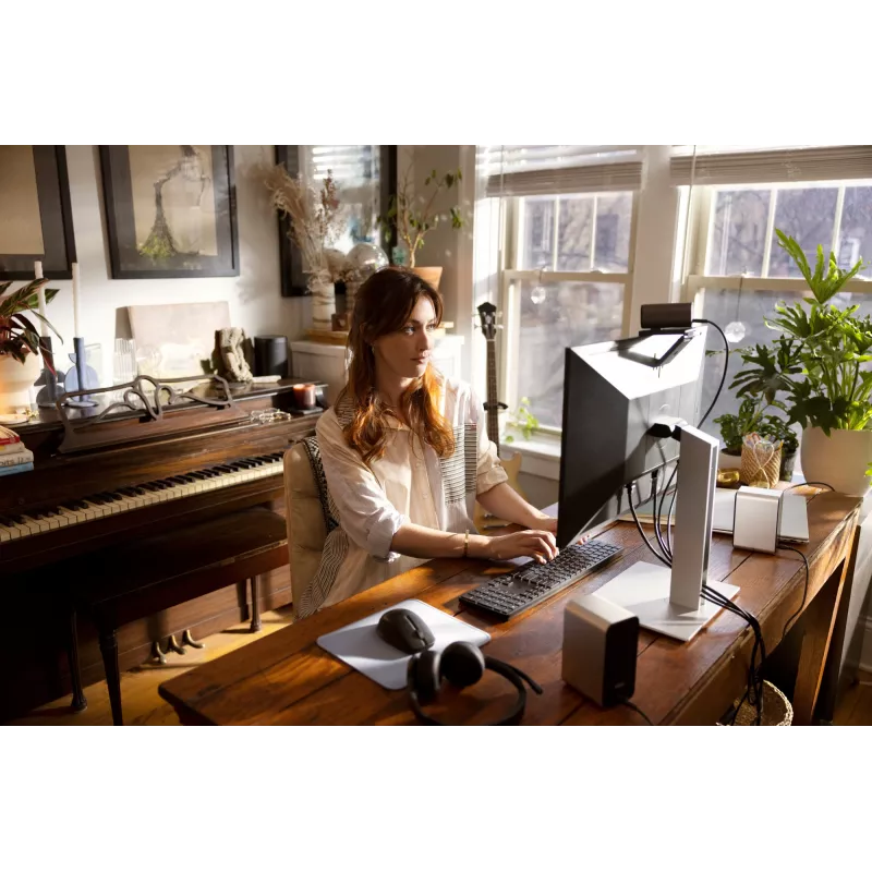 HP 965 4K Streaming Webcam, 8 MP, 3840 x 2160 Pixel, Full HD, 60 fps, 1280x720@30fps, 1280x720@60fps, 1920x1080@30fps, 1920x1080@60fps, 3840x2160@30fps, USB