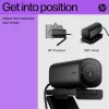 HP 965 4K Streaming Webcam, 8 MP, 3840 x 2160 Pixel, Full HD, 60 fps, 1280x720@30fps, 1280x720@60fps, 1920x1080@30fps, 1920x1080@60fps, 3840x2160@30fps, USB
