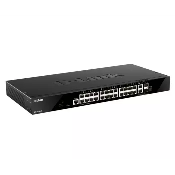 D-Link DGS-1520-28/E Netzwerk-Switch Managed L3 10G Ethernet (100/1000/10000) 1U Schwarz