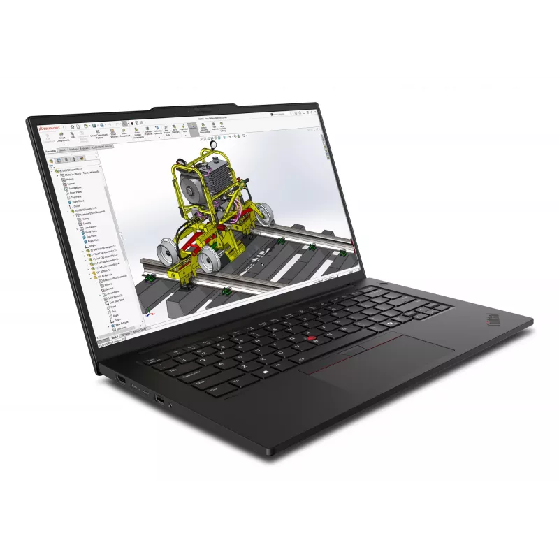 Lenovo ThinkPad P14s Gen 6 (Intel) Intel Core Ultra 7 255H Mobile Workstation 36,8 cm (14,5 Zoll) WUXGA 32 GB DDR5-SDRAM 512 GB SSD NVIDIA RTX PRO 500 Blackwell Wi-Fi 7 (802.11be) Windows 11 Pro Deutsch Schwarz