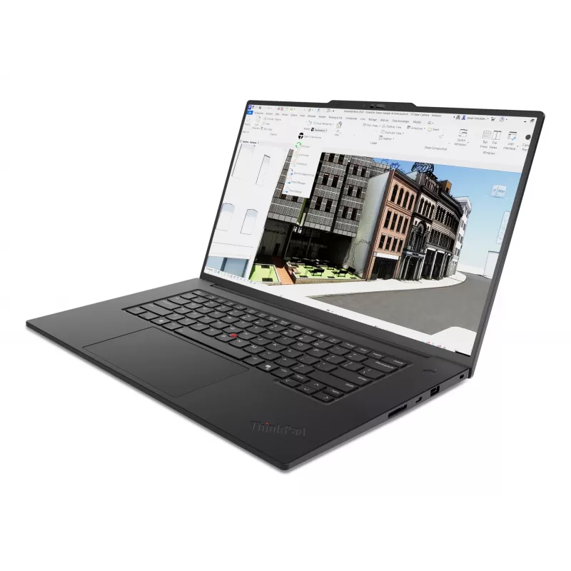 Lenovo ThinkPad T1g Gen 8 Intel Core Ultra 7 255H Laptop 40,6 cm (16 Zoll) WUXGA 32 GB LPDDR5x-SDRAM 1 TB SSD NVIDIA GeForce RTX 5060 Wi-Fi 7 (802.11be) Windows 11 Pro Deutsch Schwarz
