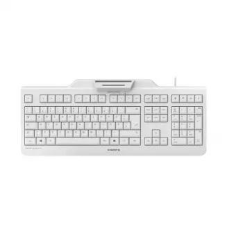CHERRY SECURE BOARD 1.0 Tastatur Office USB QWERTZ Deutsch Grau