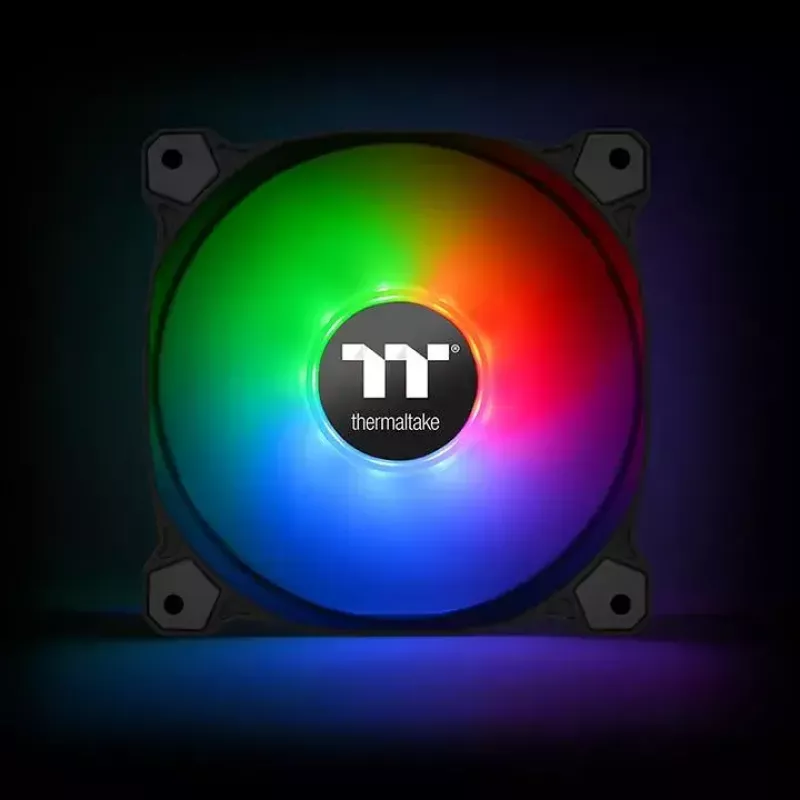 Fan Thermaltake CL-F080-PL14SW-A 14 cm Schwarz