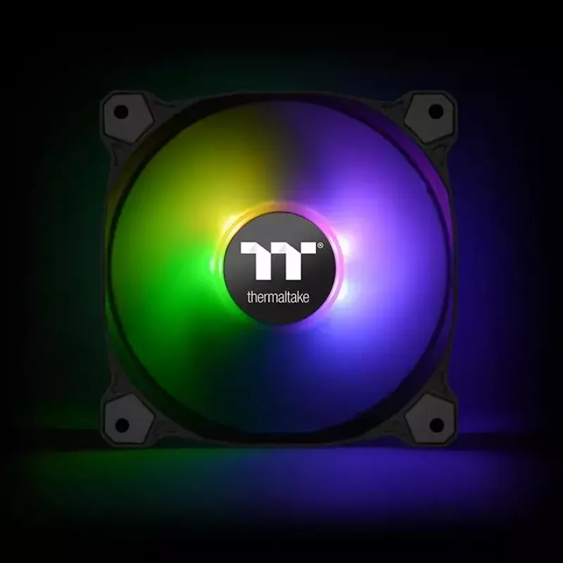 Fan Thermaltake CL-F080-PL14SW-A 14 cm Schwarz