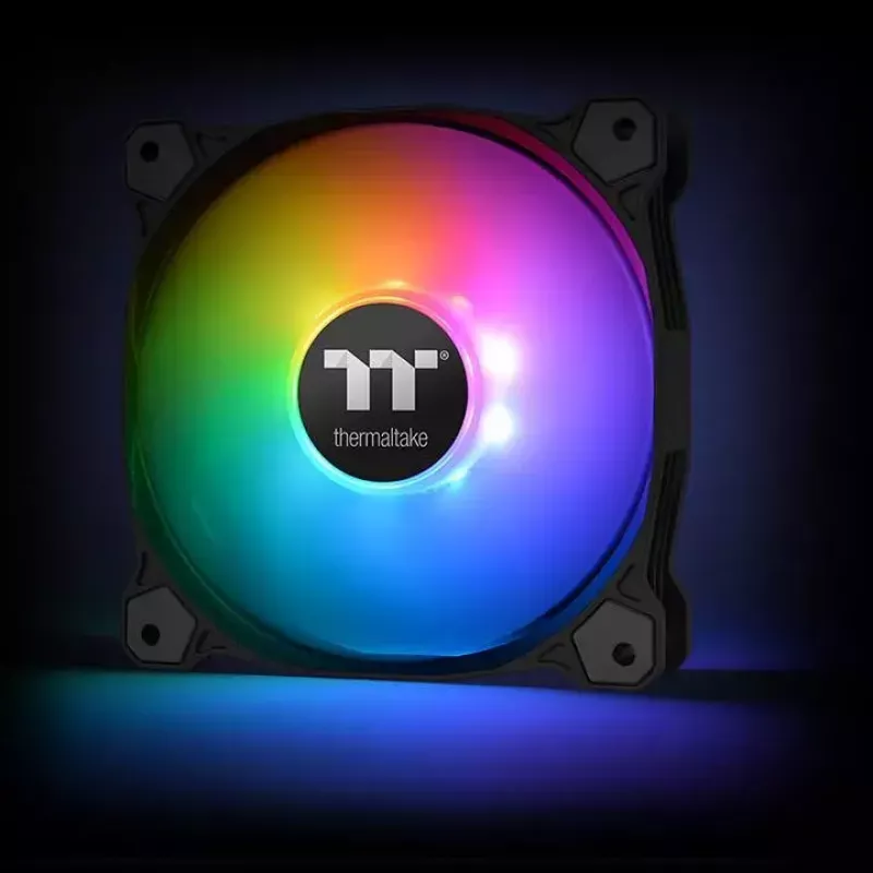 Fan Thermaltake CL-F080-PL14SW-A 14 cm Schwarz