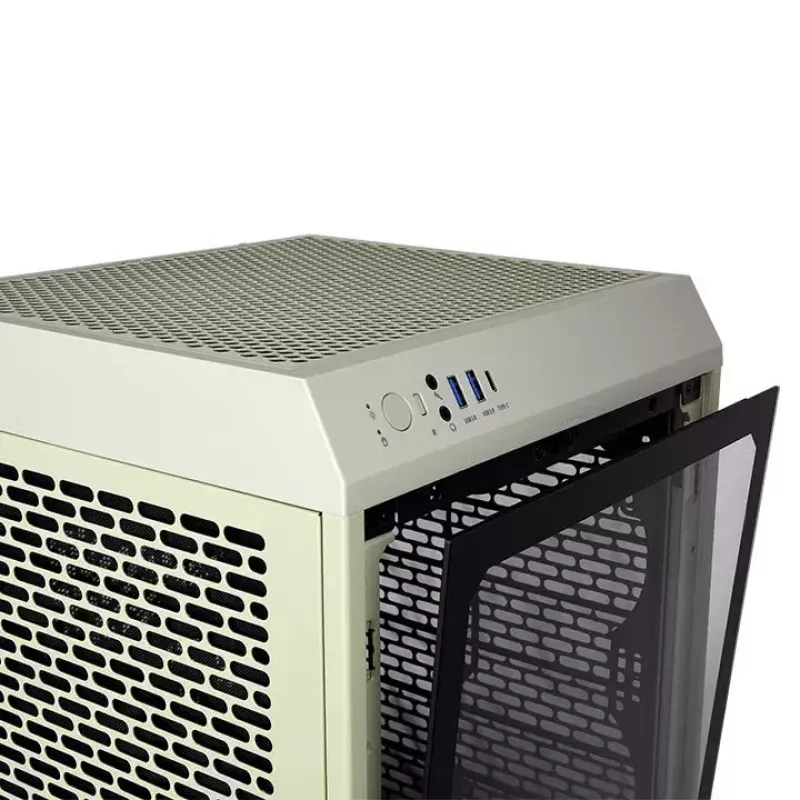 PC-Gehäuse Thermaltake Tower 200 Mini Tower Grün
