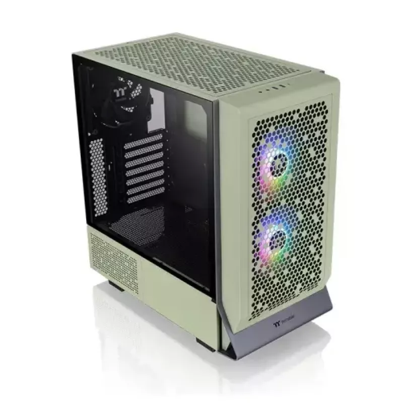 PC-Gehäuse Thermaltake Ceres 300 TG Midi Tower Grün