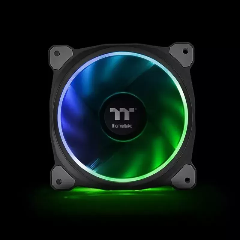 Fan Thermaltake CL-F076-PL12SW-A 12 cm Schwarz