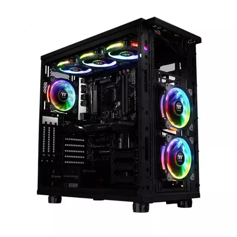 Fan Thermaltake CL-F076-PL12SW-A 12 cm Schwarz