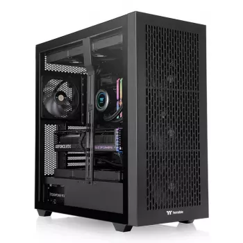 Full-Tower-Gehäuse Thermaltake AX500 Schwarz 4x140mm Lüfter 2,5 3,5 HDD