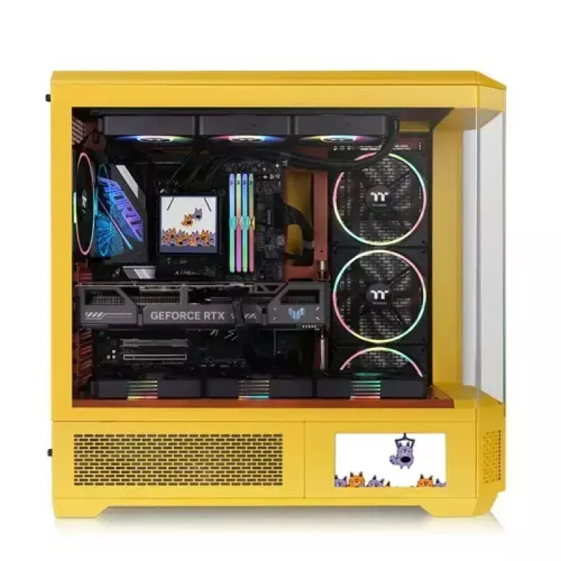 Full-Tower-Gehäuse Thermaltake CA-11H-00FMWN-00 Karamell PS2-Unterstützung