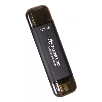 TRANSCEND Esd310c - 128GB Portable SSD - USB Type-A / USB Type-C