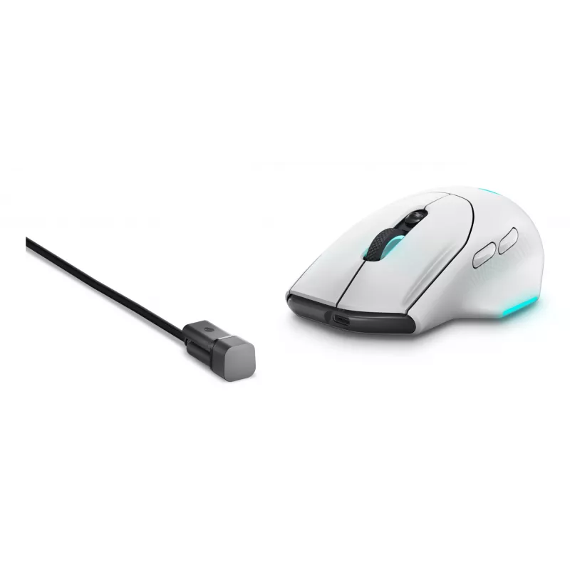 Alienware AW620M Gaming-Maus Rechtshänder RF Wireless + USB Typ-C Optisch 26000 DPI