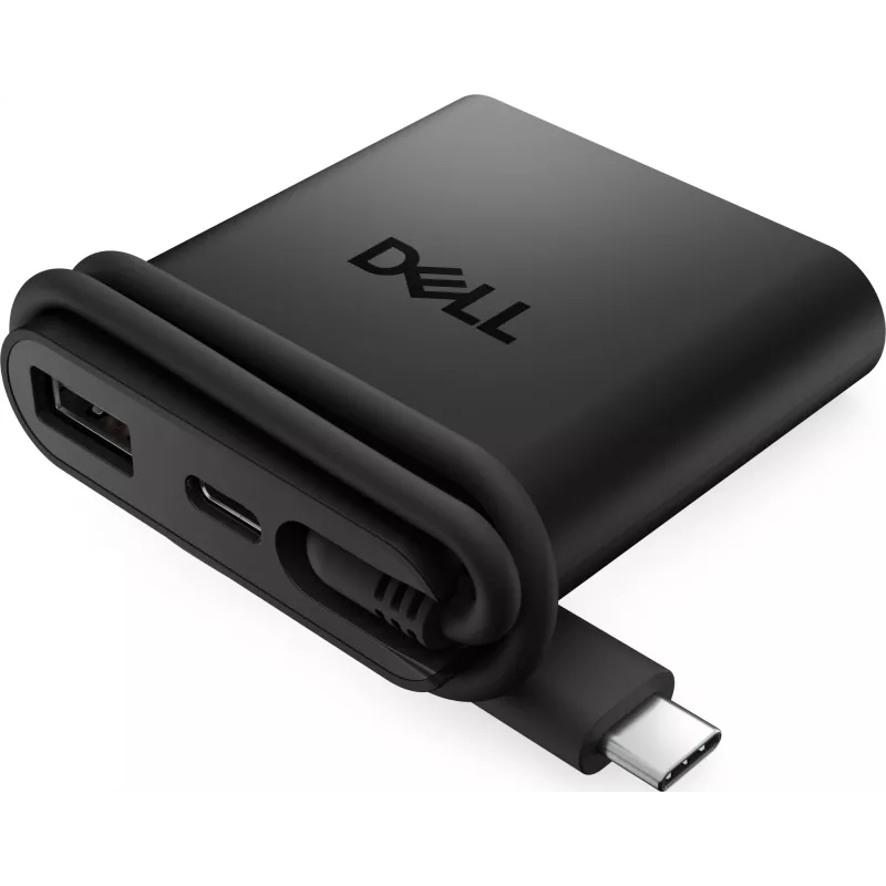 DELL DA225 Wired USB 3.2 Gen 1 (3.1 Gen 1) Type-C Schwarz