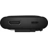 DELL DA225 Wired USB 3.2 Gen 1 (3.1 Gen 1) Type-C Schwarz