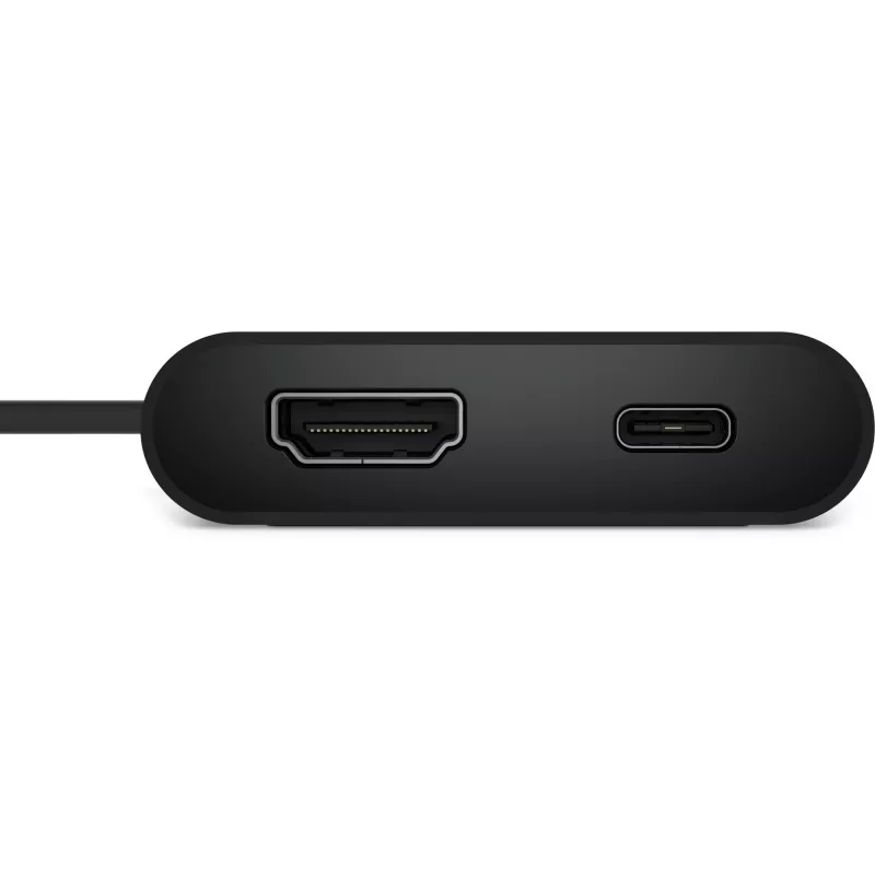 DELL DA225 Wired USB 3.2 Gen 1 (3.1 Gen 1) Type-C Schwarz