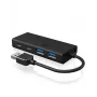 ICY BOX IB-HUB1426-U3 USB 3.2 Gen 1 (3.1 Gen 1) Type-A 5000 Mbit/s Schwarz
