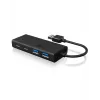 ICY BOX IB-HUB1426-U3 USB 3.2 Gen 1 (3.1 Gen 1) Type-A 5000 Mbit/s Schwarz