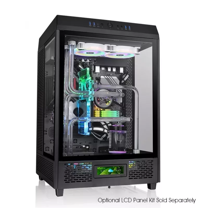 THERMALTAKE Gehäuse Mid Tower - The Tower 500 - Schwarz
