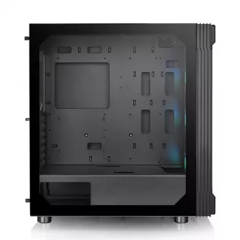 THERMALTAKE Chassis Mid Tower - Versa T27 TG ARGB - Schwarz
