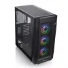 THERMALTAKE Chassis Mid Tower - Versa T27 TG ARGB - Schwarz