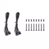 THERMALTAKE PC-Lüfter - CT120 - 12 cm - Schwarz - 2er-Pack