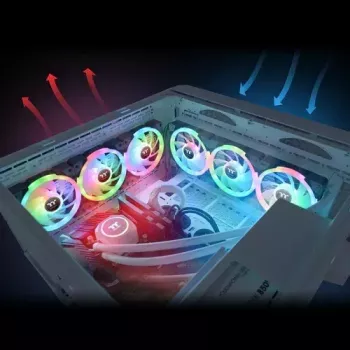 Air cooler Thermaltake SWAFAN EX14 RGB PC-Kühlerlüfter