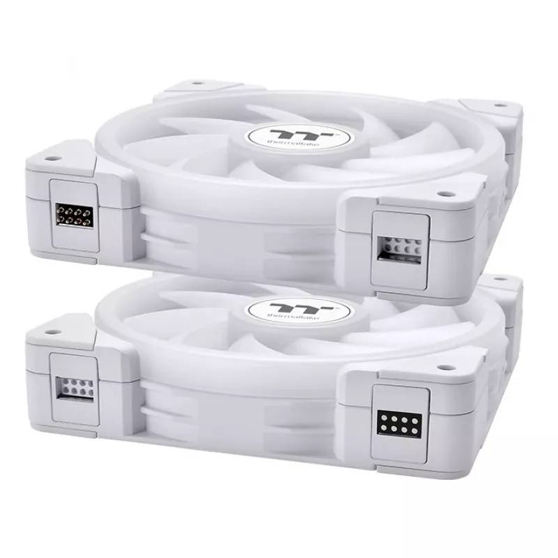 THERMALTAKE PC-Kühlungslüfter - SWAFAN EX12 ARGB Sync TT Premium Edition - 12 cm - Weiß - 3er-Pack