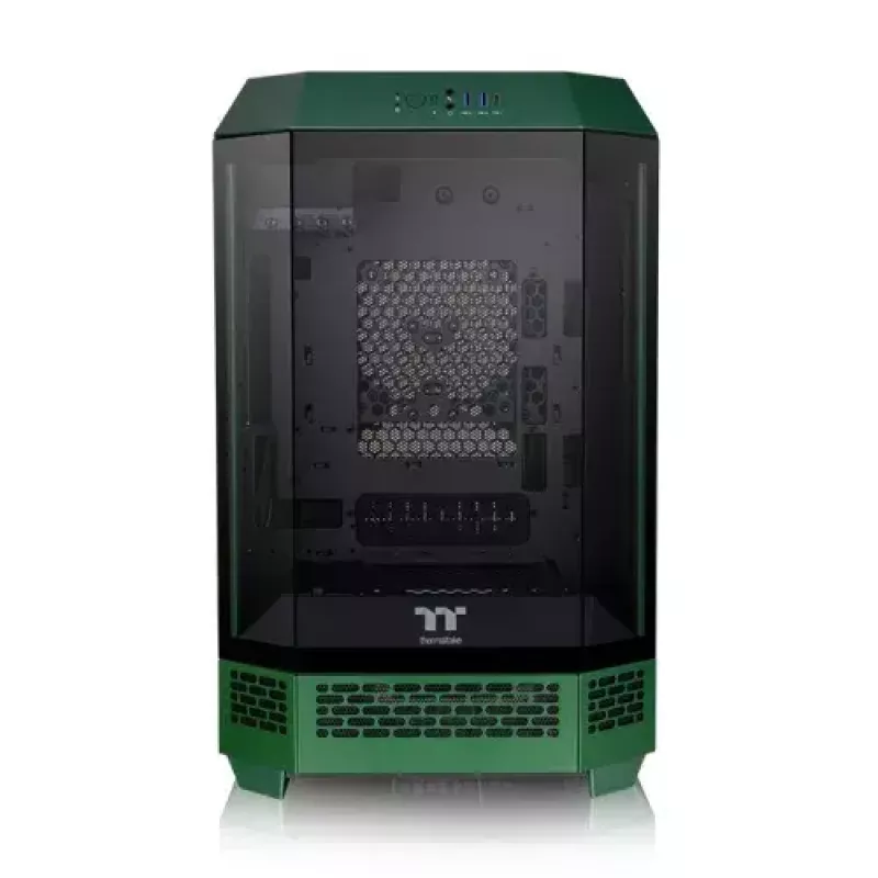 PC-Gehäuse Thermaltake 300 Racing Green Micro Tower