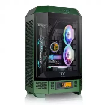 PC-Gehäuse Thermaltake 300 Racing Green Micro Tower