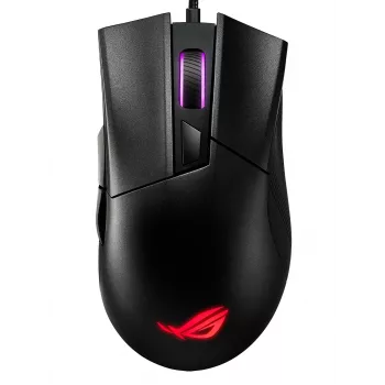 ASUS ROG Gladius II Core Maus Gaming Rechtshänder USB Typ-A Optisch 6200 DPI