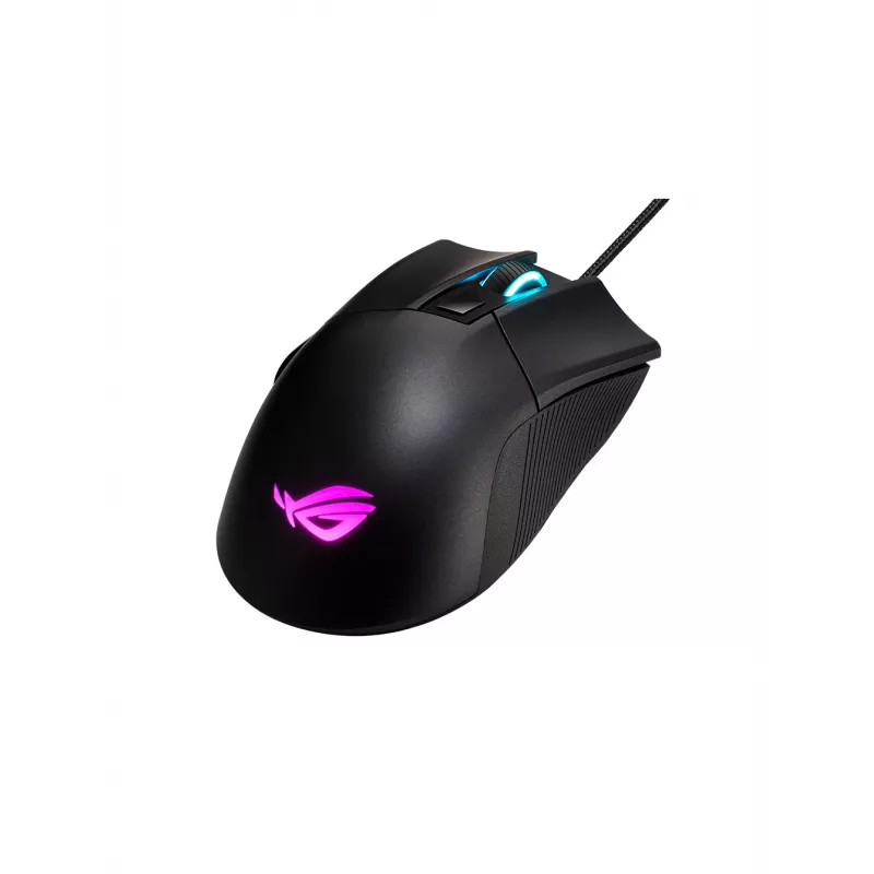 ASUS ROG Gladius II Core Maus Gaming Rechtshänder USB Typ-A Optisch 6200 DPI