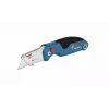 Bosch 1 600 A02 7M4 Universalmesser Blau, Edelstahl Klappmessermesser