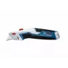 Bosch 1 600 A02 7M4 Universalmesser Blau, Edelstahl Klappmessermesser