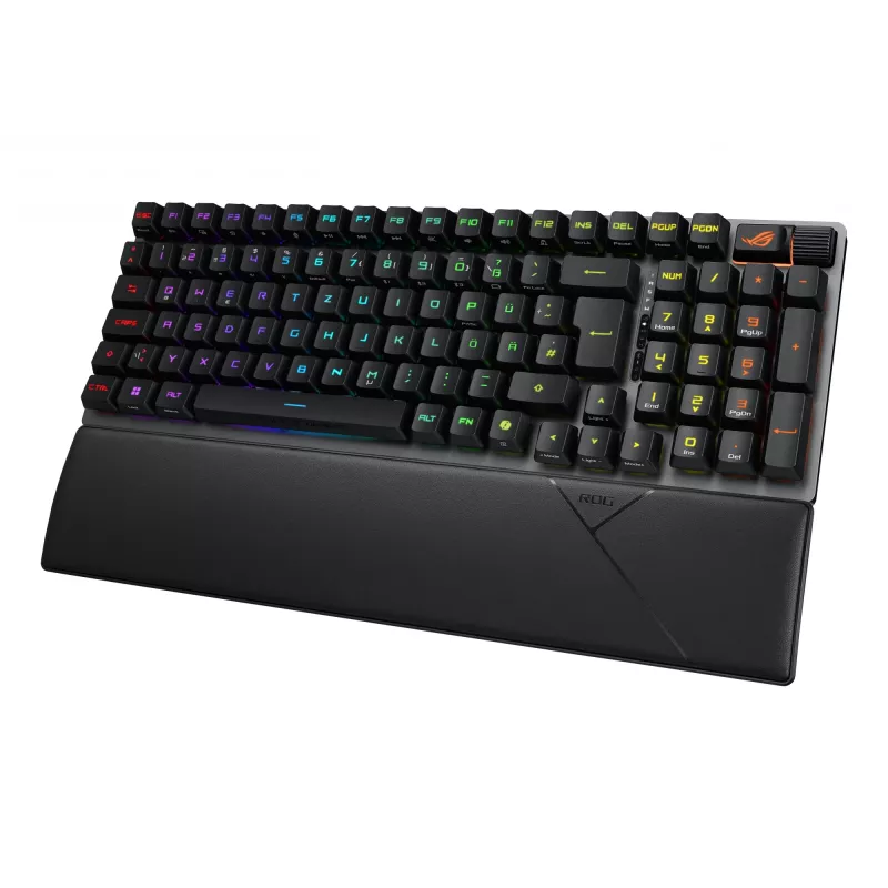 ASUS ROG Strix Scope II 96 RX Wireless Gaming-Tastatur USB + RF Wireless + Bluetooth Schwarz