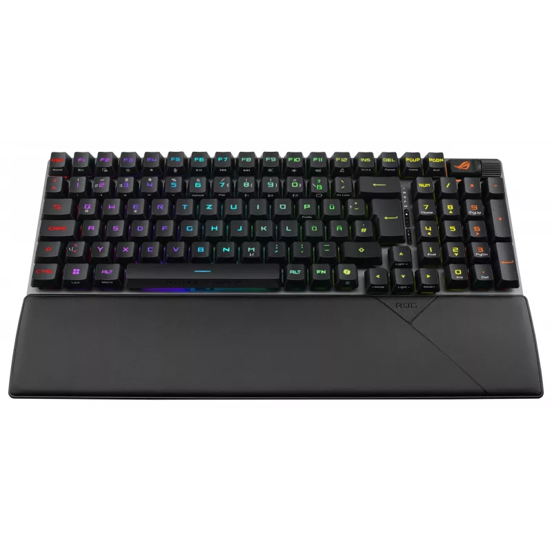 ASUS ROG Strix Scope II 96 RX Wireless Gaming-Tastatur USB + RF Wireless + Bluetooth Schwarz