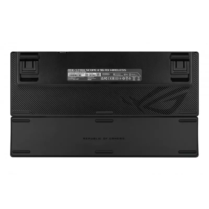 ASUS ROG Strix Scope II 96 RX Wireless Gaming-Tastatur USB + RF Wireless + Bluetooth Schwarz