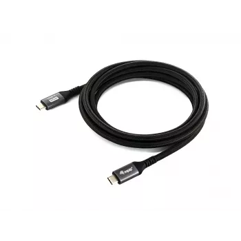 Equip USB4 Gen 2x2 C auf C Kabel, M/M, 2,0m, 4K/60Hz, 20 Gbit/s, PD 100W