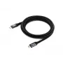 Equip USB4 Gen 2x2 C auf C Kabel, M/M, 2,0m, 4K/60Hz, 20 Gbit/s, PD 100W