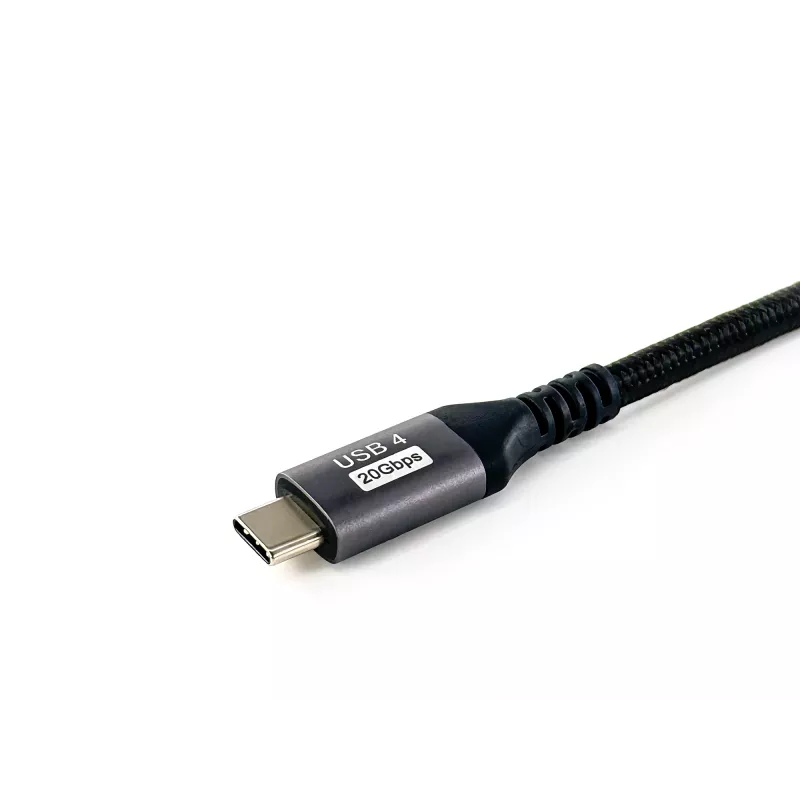 Equip USB4 Gen 2x2 C auf C Kabel, M/M, 2,0m, 4K/60Hz, 20 Gbit/s, PD 100W