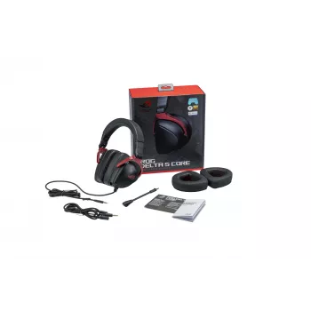 ASUS ROG Delta S Core Headset kabelgebunden Kopfbügel Gaming Schwarz