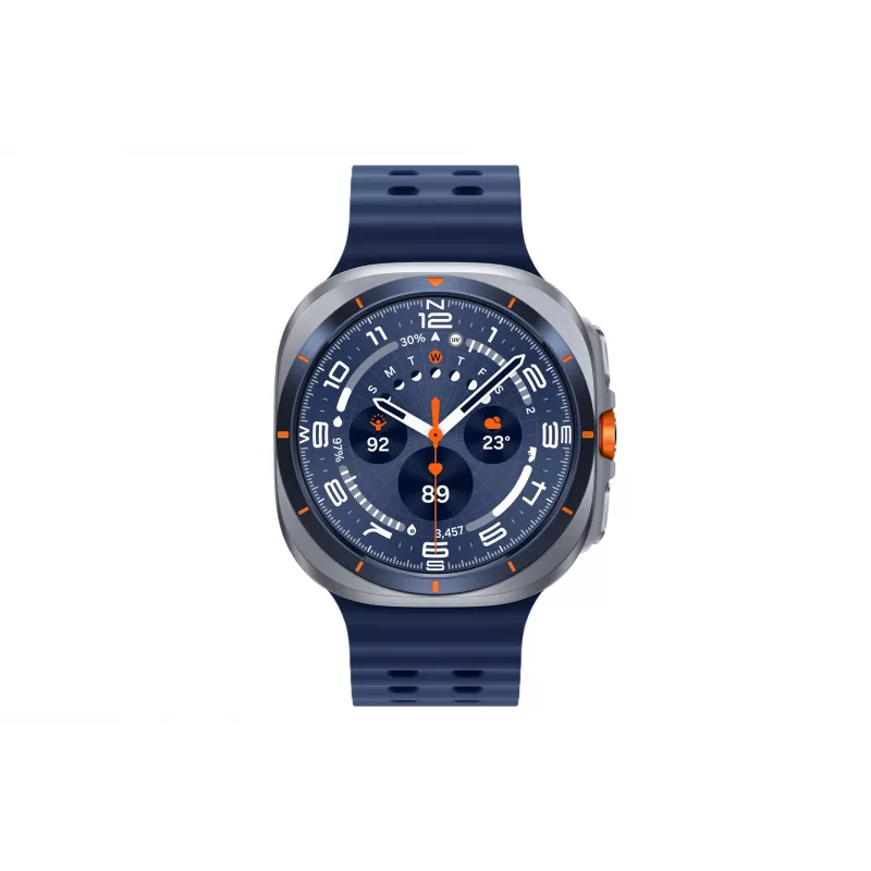 Samsung Galaxy Watch Ultra 3,81 cm (1,5 Zoll) AMOLED 47 mm Digital 480 x 480 Pixel Touchscreen 4G Silber Wi-Fi GPS (Satellit)