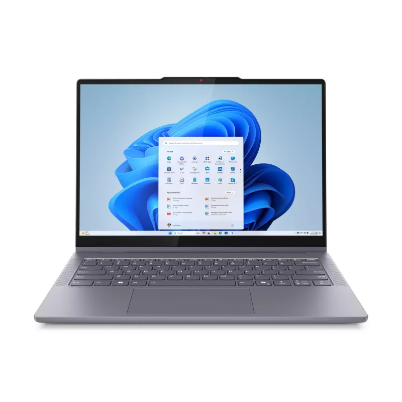 Lenovo IdeaPad 5 2-in-1 14IAL10 Intel Core Ultra 5 225H Hybrid (2-in-1) 35,6 cm (14 Zoll) Touchscreen WUXGA 16 GB LPDDR5x-SDRAM 512 GB SSD Wi-Fi 7 (802.11be) Windows 11 Home German Grau