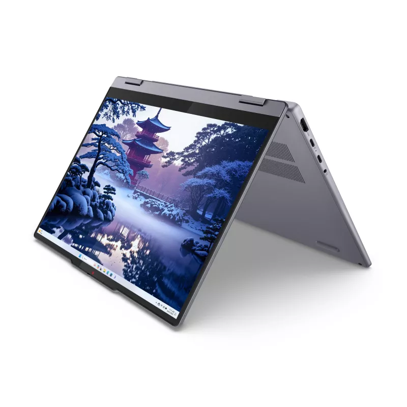 Lenovo IdeaPad 5 2-in-1 14IAL10 Intel Core Ultra 5 225H Hybrid (2-in-1) 35,6 cm (14 Zoll) Touchscreen WUXGA 16 GB LPDDR5x-SDRAM 512 GB SSD Wi-Fi 7 (802.11be) Windows 11 Home German Grau