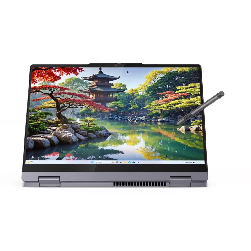 Lenovo IdeaPad 5 2-in-1 14IAL10 Intel Core Ultra 5 225H Hybrid (2-in-1) 35,6 cm (14 Zoll) Touchscreen WUXGA 16 GB LPDDR5x-SDRAM 512 GB SSD Wi-Fi 7 (802.11be) Windows 11 Home German Grau